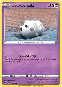 Galarian Corsola (078/192) [SWSH02: Rebel Clash]