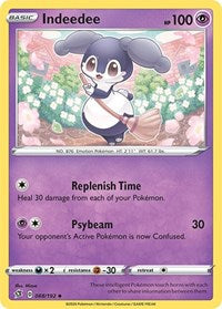 Indeedee (088/192) [SWSH02: Rebel Clash]