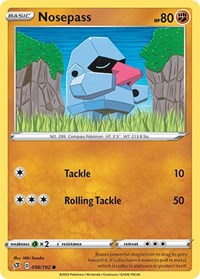 Nosepass (096/192) [SWSH02: Rebel Clash]