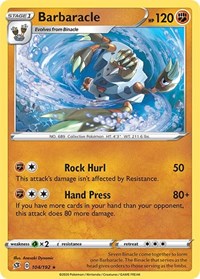 Barbaracle (104/192) [SWSH02: Rebel Clash]