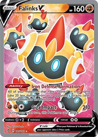 Falinks V (Full Art) (185/192) [SWSH02: Rebel Clash]