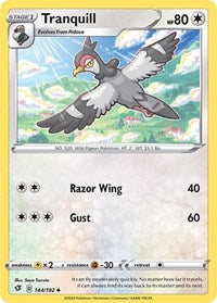 Tranquill (144/192) [SWSH02: Rebel Clash]