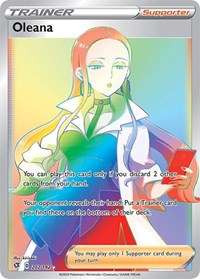 Oleana (Secret) (202/192) [SWSH02: Rebel Clash]