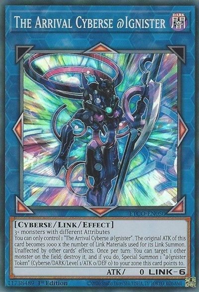 The Arrival Cyberse @Ignister (ETCO-EN050) [Eternity Code]