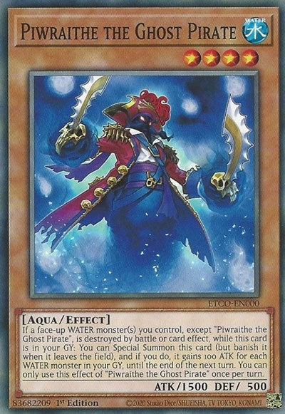 Piwraithe the Ghost Pirate (ETCO-EN000) [Eternity Code]