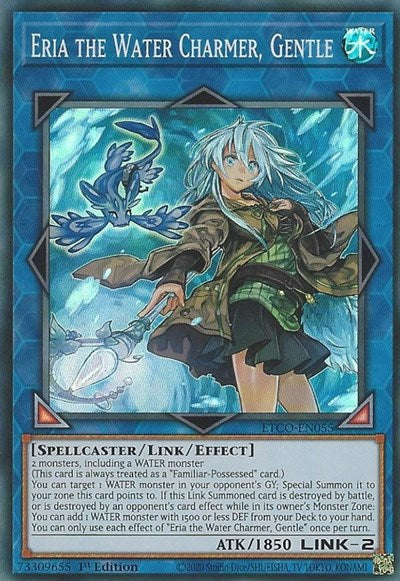 Eria the Water Charmer, Gentle (ETCO-EN055) [Eternity Code]