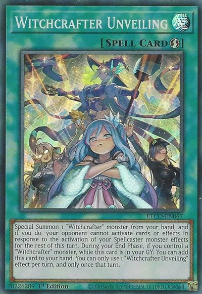 Witchcrafter Unveiling (ETCO-EN067) [Eternity Code]