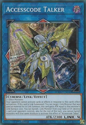 Accesscode Talker (ETCO-EN046) - Eternity Code 1st Edition