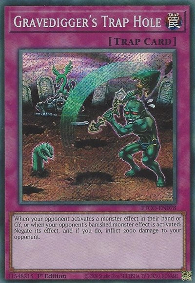 Gravedigger's Trap Hole (ETCO-EN078) [Eternity Code]