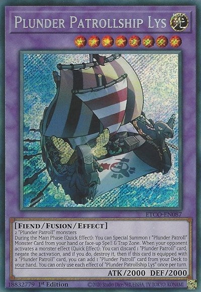 Plunder Patrollship Lys (ETCO-EN087) [Eternity Code]