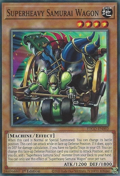 Superheavy Samurai Wagon (ETCO-EN092) [Eternity Code]