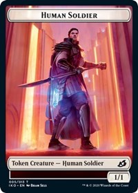 Human Soldier Token (005) (5) [Ikoria: Lair of Behemoths]