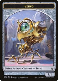 Servo // Wizard Double-Sided Token (Challenger 2020) (18 // 5) [Unique and Miscellaneous Promos]