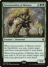 Greenwarden of Murasa (174) [Promo Pack: Ikoria]