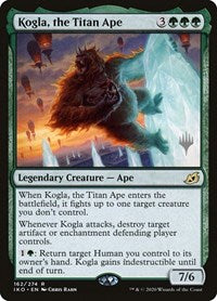 Kogla, the Titan Ape (162) [Promo Pack: Ikoria]