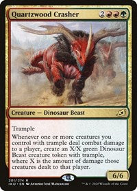 Quartzwood Crasher (201) [Promo Pack: Ikoria]