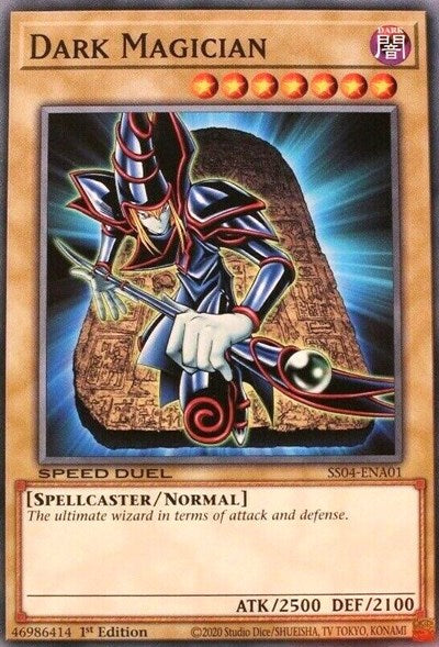 Dark Magician (SS04-ENA01) [Speed Duel Decks: Match of the Millennium]