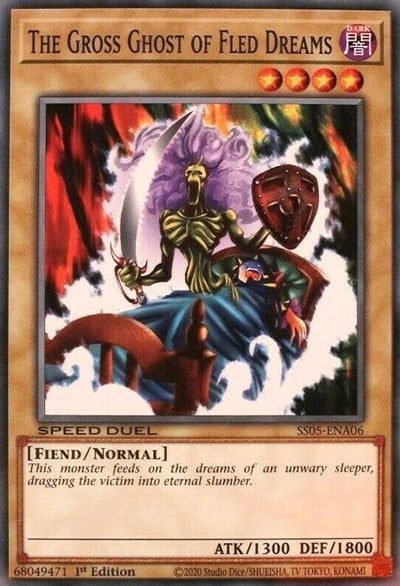 The Gross Ghost of Fled Dreams (SS05-ENA06) [Speed Duel Decks: Twisted Nightmares]