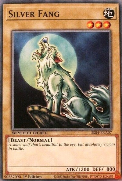Silver Fang (SS04-ENA07) [Speed Duel Decks: Match of the Millennium]