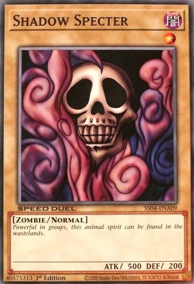 Shadow Specter (SS04-ENA09) [Speed Duel Decks: Match of the Millennium]