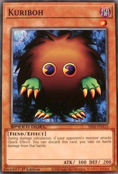 Kuriboh (SS04-ENA13) [Speed Duel Decks: Match of the Millennium]