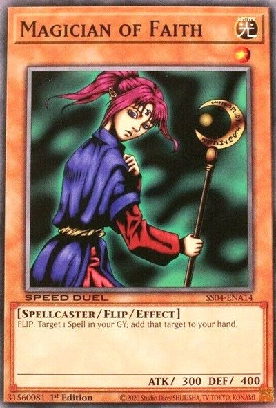 Magician of Faith (SS04-ENA14) [Speed Duel Decks: Match of the Millennium]