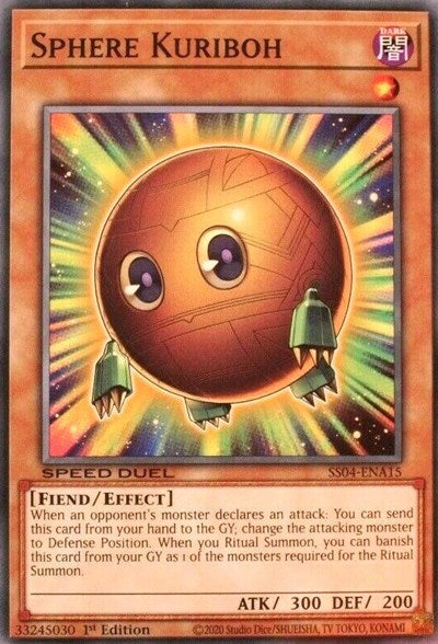 Sphere Kuriboh (SS04-ENA15) [Speed Duel Decks: Match of the Millennium]