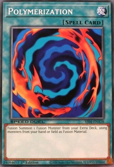 Polymerization (A) (SS04-ENA18) [Speed Duel Decks: Match of the Millennium]