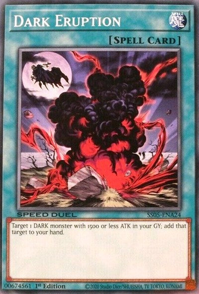 Dark Eruption (SS05-ENA24) [Speed Duel Decks: Twisted Nightmares]