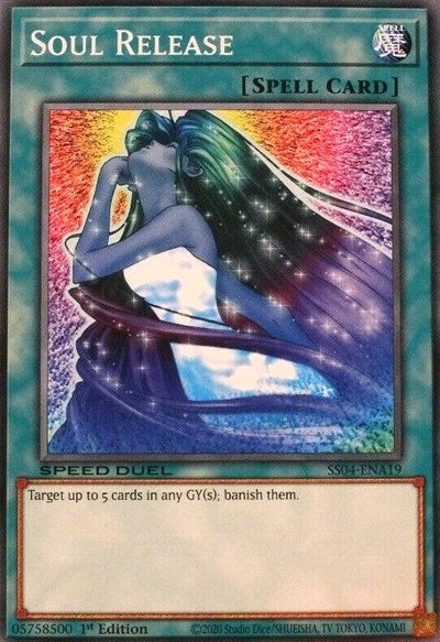 Soul Release (SS04-ENA19) [Speed Duel Decks: Match of the Millennium]