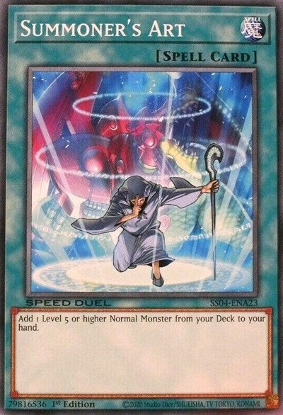 Summoner's Art (SS04-ENA23) [Speed Duel Decks: Match of the Millennium]