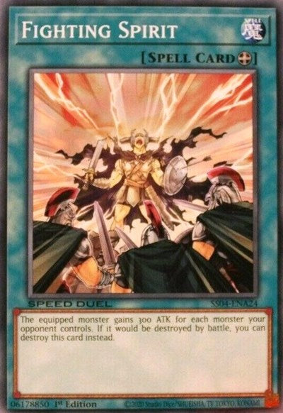 Fighting Spirit (SS04-ENA24) [Speed Duel Decks: Match of the Millennium]