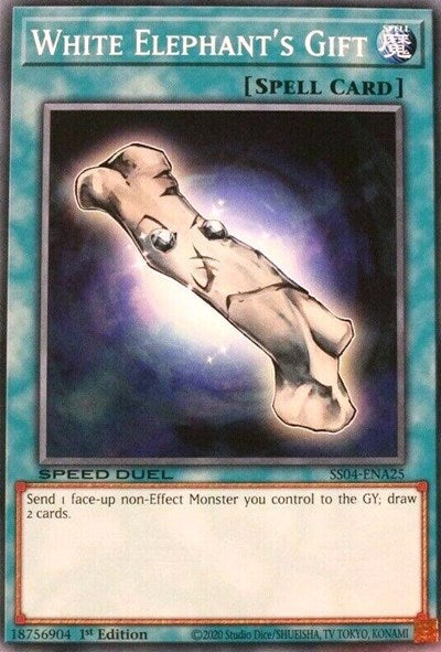 White Elephant's Gift (SS04-ENA25) [Speed Duel Decks: Match of the Millennium]