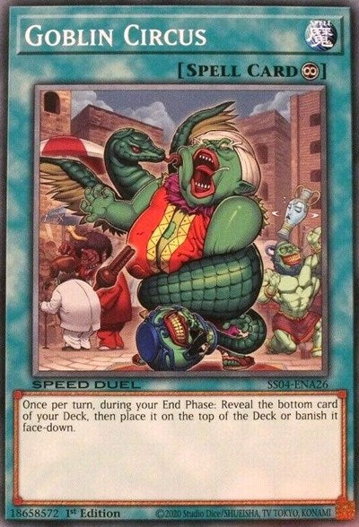 Goblin Circus (SS04-ENA26) [Speed Duel Decks: Match of the Millennium]