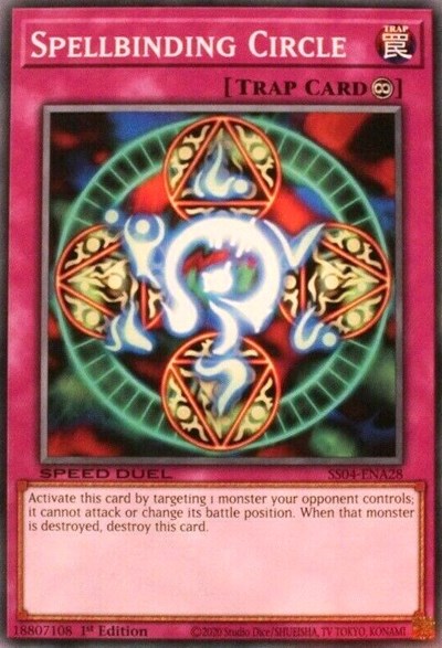 Spellbinding Circle (SS04-ENA28) [Speed Duel Decks: Match of the Millennium]