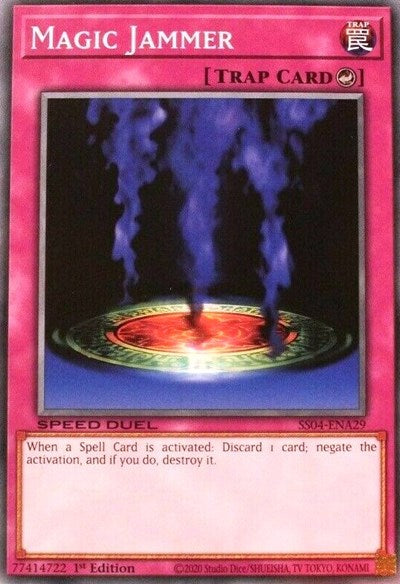 Magic Jammer (SS04-ENA29) [Speed Duel Decks: Match of the Millennium]