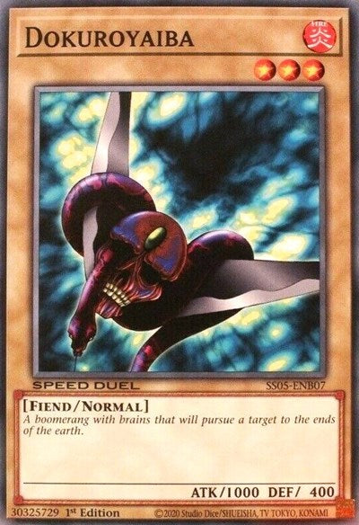 Dokuroyaiba (SS05-ENB07) [Speed Duel Decks: Twisted Nightmares]