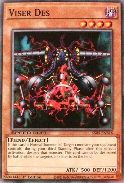 Viser Des (SS05-ENB16) [Speed Duel Decks: Twisted Nightmares]