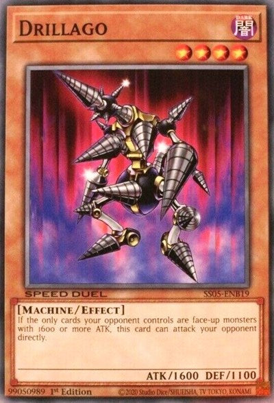 Drillago (SS05-ENB19) [Speed Duel Decks: Twisted Nightmares]