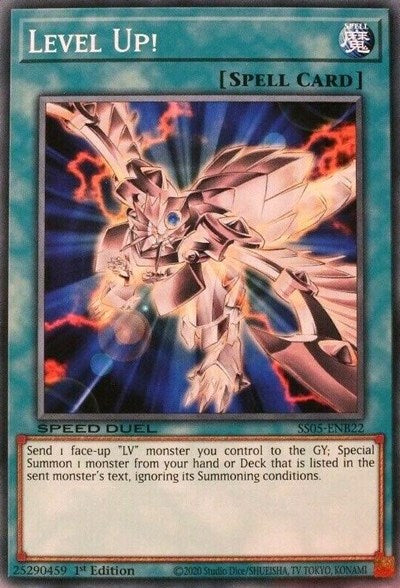 Level Up! (SS05-ENB22) [Speed Duel Decks: Twisted Nightmares]