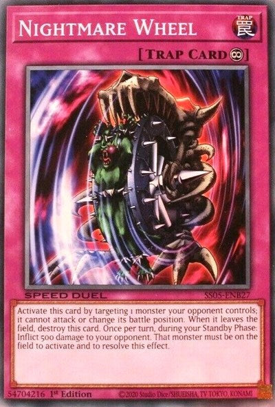Nightmare Wheel (SS05-ENB27) [Speed Duel Decks: Twisted Nightmares]