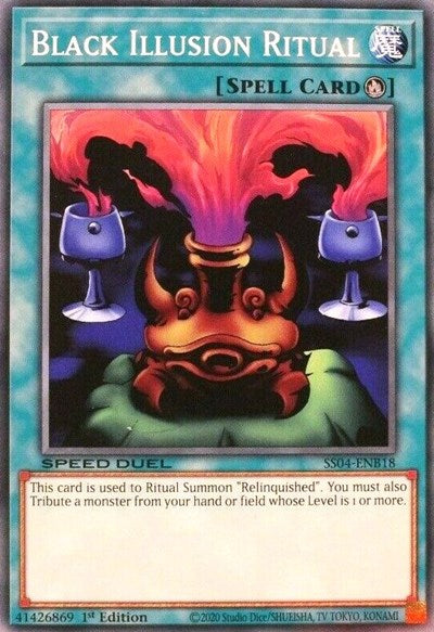 Black Illusion Ritual (SS04-ENB18) [Speed Duel Decks: Match of the Millennium]