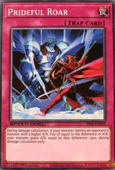 Prideful Roar (SS05-ENB30) [Speed Duel Decks: Twisted Nightmares]
