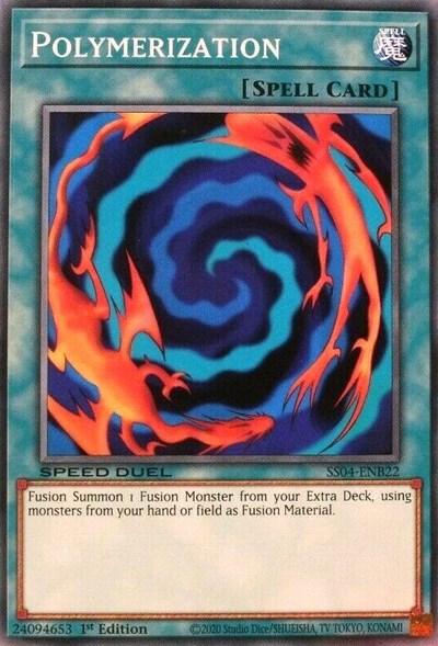 Polymerization (B) (SS04-ENB22) [Speed Duel Decks: Match of the Millennium]