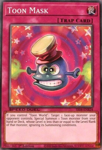 Toon Mask (SS04-ENB24) [Speed Duel Decks: Match of the Millennium]