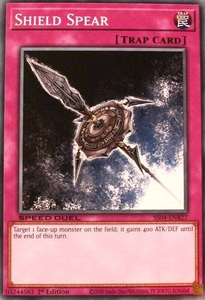 Shield Spear (SS04-ENB27) [Speed Duel Decks: Match of the Millennium]