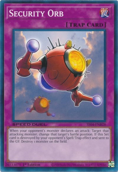 Security Orb (SS04-ENB28) [Speed Duel Decks: Match of the Millennium]