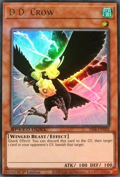 D.D. Crow (SS04-ENV02) [Speed Duel Decks: Match of the Millennium]