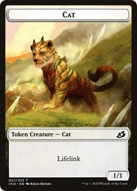 Cat // Human Soldier (005) Double-Sided Token (1 // 5) [Ikoria: Lair of Behemoths]