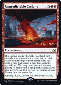 Unpredictable Cyclone (139) [Prerelease Cards]